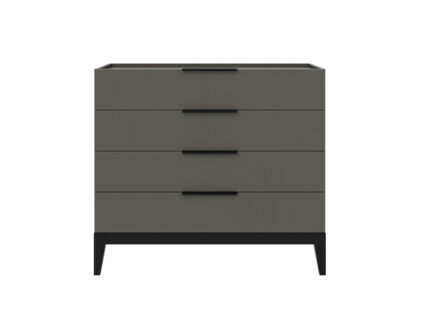 Комод Rivi Goodman (широкий) Серый графит/венге 1558