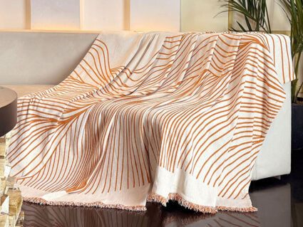 Покрывало Primavelle Tangle терракотовое 751