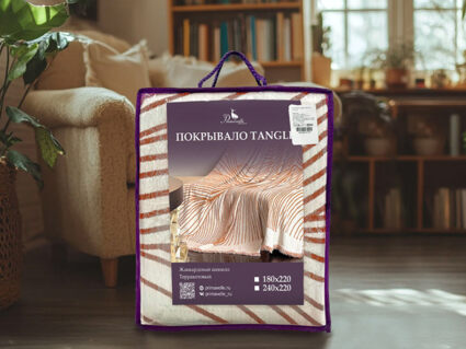 Покрывало Primavelle Tangle терракотовое 751